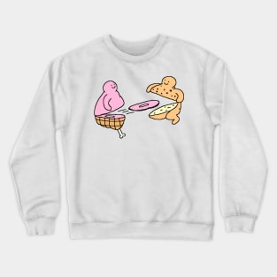 Burger couple Crewneck Sweatshirt